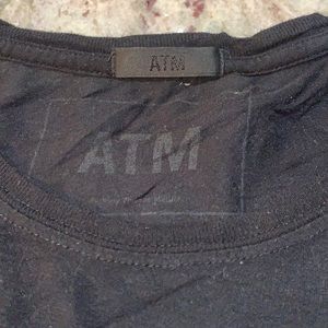 Anthony Thomas Melillo Black Modal Tee